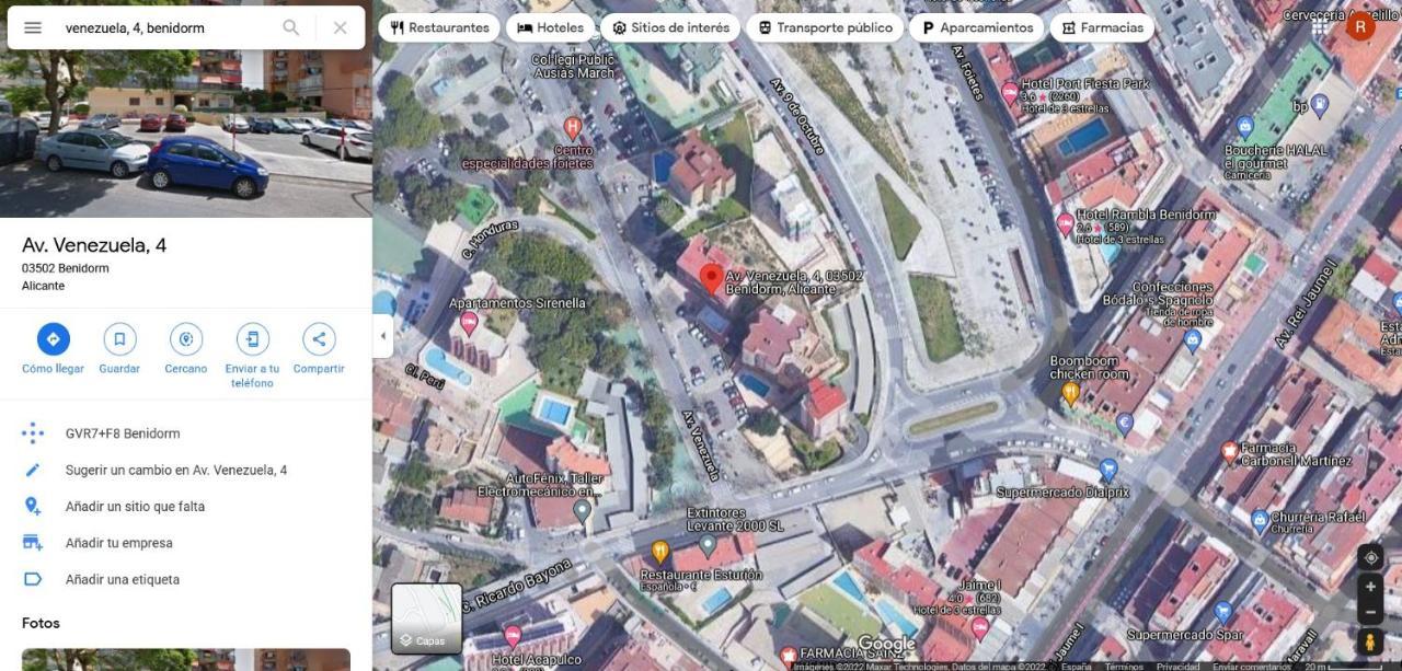 Apartamento Narcea Бенидорм Екстериор снимка